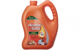 Emami Healthy & Tasty Refined Rice Bran Oil  Can  5 litre
